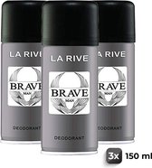 La Rive Deo Brave Man - Voordeelverpakking 3 Stuks