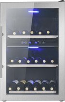 Le Chai LB400XS - Wijnkoelkast 2 zones - RVS - 40 Flessen - Vrijstaand