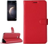 Voor Huawei Honor Magic Litchi Texture Horizontale Flip Leather Case met houder & kaartsleuven & portemonnee (rood)