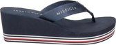 Tommy Hilfiger dames slipper - Blauw - Maat 38