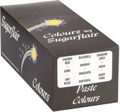 Sugarflair Spectral Concentrated Paste Colours Voedingskleurstof Pasta - Set/10 - Pasteltinten