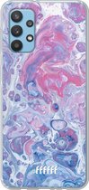 6F hoesje - geschikt voor Samsung Galaxy A32 4G -  Transparant TPU Case - Liquid Amethyst #ffffff