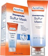 Acne Free Sulfur Mask Acne Treatment - Acne behandeling - Absorberend - Vitamine C en Bentoniet klei