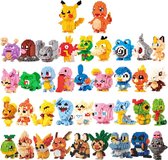 SALE COMBIDEAL  5x pokemon bouwblokjes - mysterybox - speelgoed bouwblokken - kaarten - Bouw je eigen pokemons - jongens & meisjes - Viros.nl