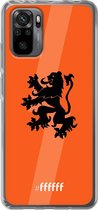 6F hoesje - geschikt voor Xiaomi Redmi Note 10 Pro -  Transparant TPU Case - Nederlands Elftal #ffffff