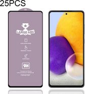 Voor Samsung Galaxy A72 4G 25 PCS 9H HD Grote Arc Hoge Alumina Full Screen Gehard Glas Film