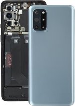 Batterij-achterklep met cameralensafdekking voor OnePlus 8T (zilver)