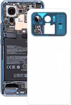 Originele keramiek batterij achterkant voor Geschikt voor Xiaomi Mi 11 Ultra M2102K1G (wit)