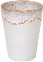 Set van 6 Costa Nova Casafina grespresso - latte kopje wit - aardewerk - H 12