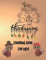 Thanksgiving Coloring Book For Kids