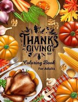 Thanksgiving Coloring Book for Adults