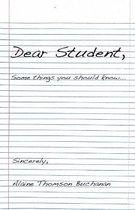 Dear Student