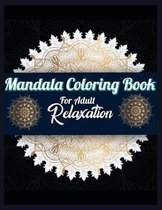 mandala coloring book for adult relaxation