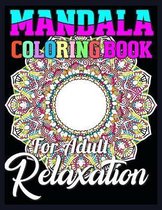 mandala coloring book for adult relaxation