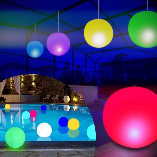 KOLLNIUN Led-zwembadverlichting voor opbouwzwembad, 12 W, RGB, dimbaar, kleurverandering, compatibel met afstandsbediening, zwembadverlichting, voor stalen frame en stalen wandzwembad, IP68