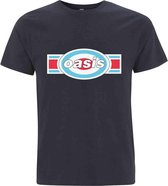 Oasis Heren Tshirt -2XL- Oblong Target Blauw