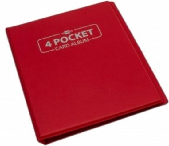 Afbeelding van het spel Blackfire 4 Pocket Card Album Red