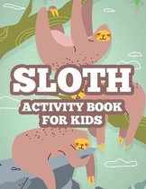 Sloth Activity Book For Kids