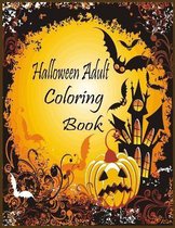 Halloween Adult coloring Book