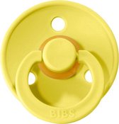 BIBS fopspeen | PINEAPPLE |  geel - yellow | Maat2 - T2 Leeftijd: 6-18 maanden
