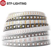 BTF-LIGHTING® - Individueel Adresseerbare LED Strip - WS2812B ECO LED Strip - 2 meter - DC5V - IP30 Non-waterproof - 30 LED per Meter