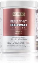 Be Keto | KETO Whey + MCT | French Vanilla | 300 gram | 1 x 300 gram