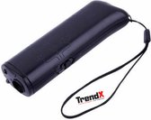 Anti Barking - Stop Bark - Training Device - Trainer LED Ultrasonic 3 in 1 - Zwart