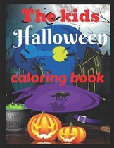 The kids Halloween coloring book