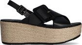 Shabbies 154020009 Sandalen - Dames - Zwart - Maat 40