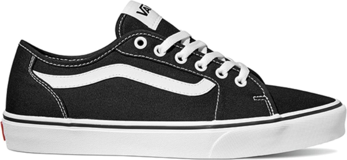 Vans Filmore Decon Canvas Heren Sneakers - Black/White - Maat 44 - Vans