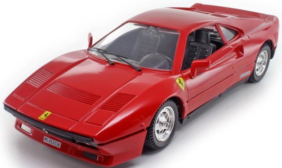 Ferrari GTO (Rood) (25cm) 1/16 Tonka Polistil - Modelauto