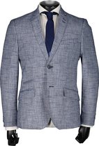 City Line By Nils Kostuum - Slim Fit - Blauw - 51