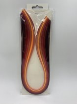 Quilling papier Rood 6 kleurig 5mm dik en 54cm lang