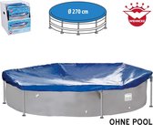 Wehncke frame afdekzeil met elastische band D= ca. 270cm