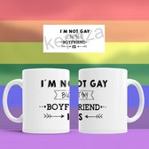 Mok I’m not gay but my boyfriend —> is <—    (Lgbt)