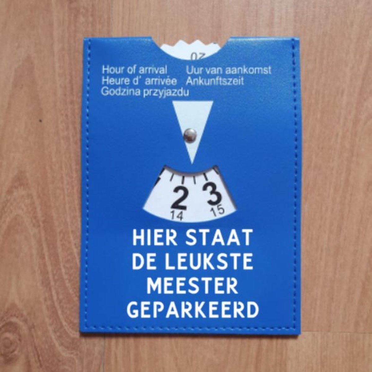 Parkeerschijf - Meester