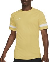 Nike Dri-FIT Academy 21  Sportshirt - Maat XL  - Mannen - licht geel/wit