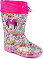 Disney Minnie Mouse regenlaarzen - roze - maat 24