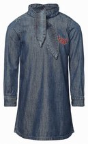 Noppies Jurk Bayannur - Medium Blue Denim - Maat 116