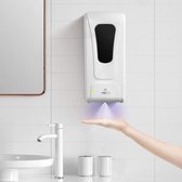 Fornorm - automatische zeepdispenser -1000 ml wandgemonteerde zeeppomp - IR-sensor - no-touch desinfecterende dispenser voor keuken, badkamer en kantoor