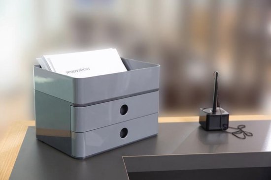 HAN smart-box plus - ALLISON - 2 lades + box - graniet grijs - HA-1100 ...