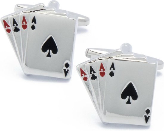 Manchetknopen - Kaarten Kaartspel Poker