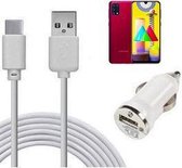 Autolader Samsung A31 USB C