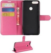 Huawei P Smart Hoesje Wallet Case Roze