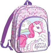 Unicorn Schooltas Meisjes 41 Cm Polyester Roze/paars