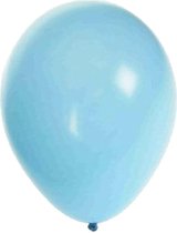Ballons helium licht blauw/ sky blue