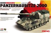 1:35 MENG TS019 Duitse Panzerhaubitze 2000 - Zelfrijdende houwitser met extra pantser Plastic Modelbouwpakket