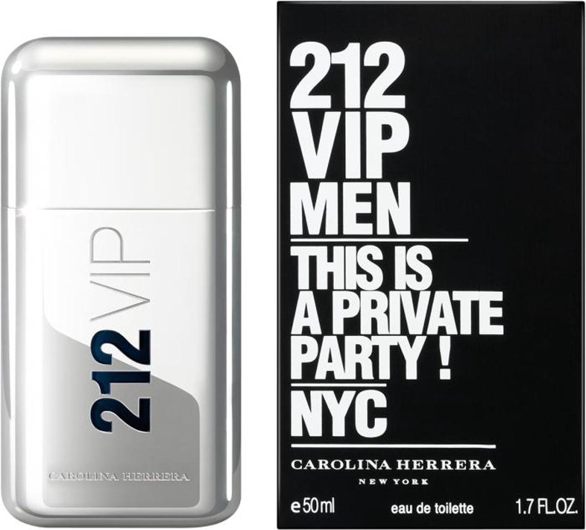 Goedkoopste Carolina Herrera 212 Vip Men - 50ml - Eau de toilette