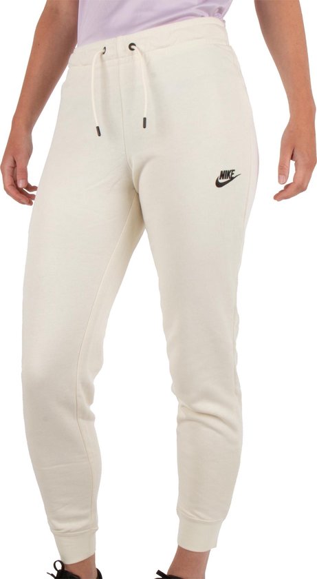Nike Sportswear Essentials Broek - Vrouwen - lichtgeel - zwart | bol.com