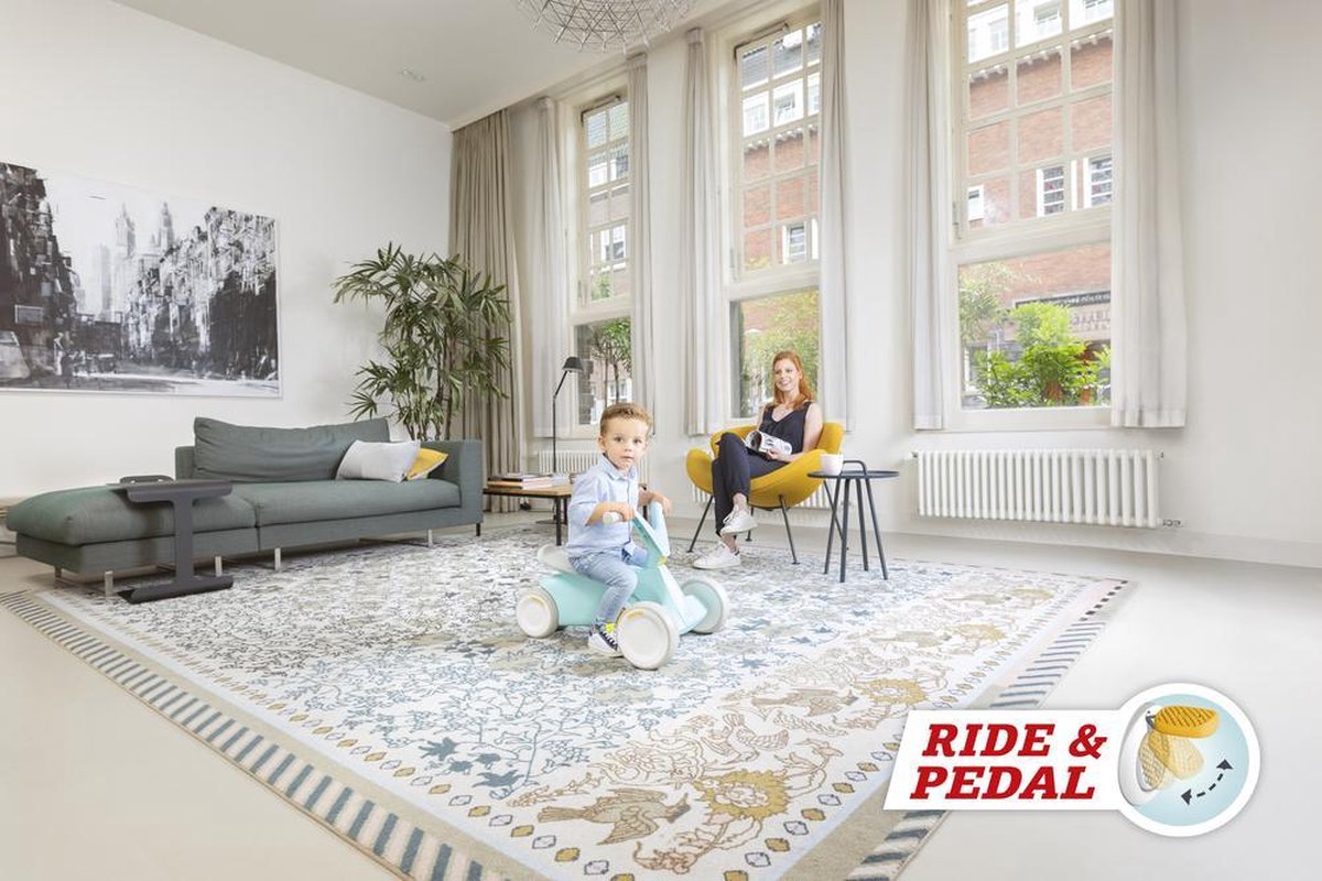 BERG GO2 Loopauto en Trapauto - Speelgoed vanaf 1 jaar - Uitklapbare pedalen - 10 tot 30 maanden - Blauw — afbeelding 2